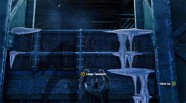 Attack the gangster once he stops at the balustrade - Deactivate the jamming signal - Main storyline - Batman: Arkham Origins - Game Guide and Walkthrough
