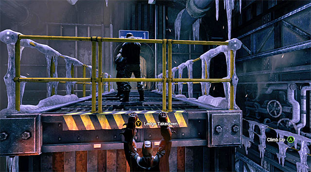 The guards - Gain access to Penguins office - Upper Deck - Main storyline - Batman: Arkham Origins - Game Guide and Walkthrough