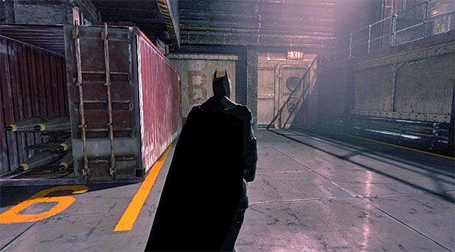 The Boiler Rooms exit - Gain access to Penguins office - Upper Deck - Main storyline - Batman: Arkham Origins - Game Guide and Walkthrough