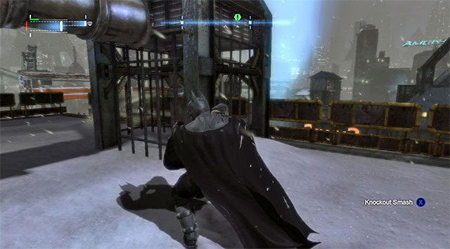 A single enemy - Investigate the steel mill - reaching the mill - Main storyline - Batman: Arkham Origins - Game Guide and Walkthrough