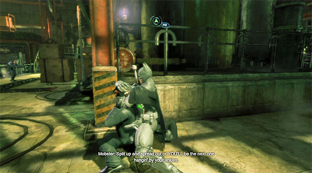 Eliminate the enemy with the disruptor on his back as quickly as possible - Investigate the steel mill - drug lab - Main storyline - Batman: Arkham Origins - Game Guide and Walkthrough