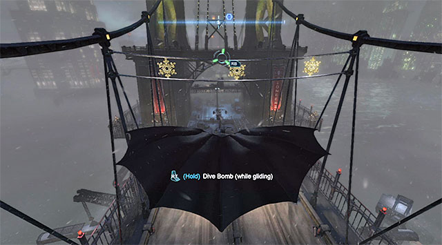 The Pioneers Bridge - Acquire Electrocutioners electromagnetic signature - Main storyline - Batman: Arkham Origins - Game Guide and Walkthrough