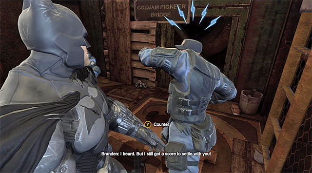 Respond to Branden's attack with a counter attack - Disarm the bomb in the train station - Main storyline - Batman: Arkham Origins - Game Guide and Walkthrough
