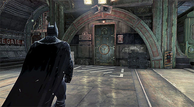 The entrance to the control room - Disarm the bomb in the train station - Main storyline - Batman: Arkham Origins - Game Guide and Walkthrough