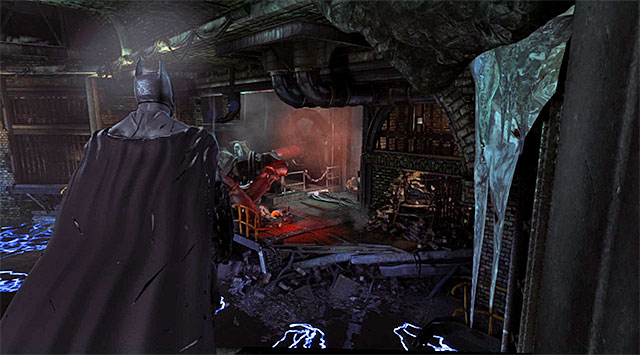 The spot where you tart the flight - Gain access to Blackgate Prison via the sewers - Main storyline - Batman: Arkham Origins - Game Guide and Walkthrough