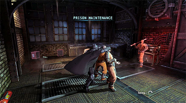 Simultaneous takedown on two enemies - Gain access to Blackgate Prison via the sewers - Main storyline - Batman: Arkham Origins - Game Guide and Walkthrough