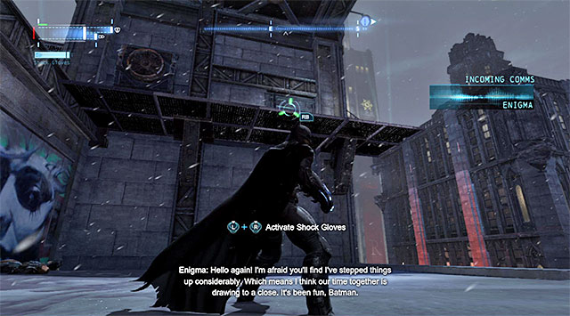 1 - The tower in the Diamond District - Comms Towers - Batman: Arkham Origins - Game Guide and Walkthrough