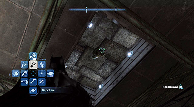 Enter the room with a small group of bandits in, start fighting and try preventing your enemies from using guns and knives, to the extent it is possible - The tower in the Amusement Mile district - Comms Towers - Batman: Arkham Origins - Game Guide and Walkthrough