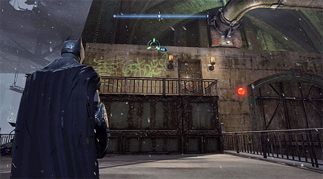 1 - Gotham Pioneers Bridge - entrance into the bridge - Enigma Datapacks - Batman: Arkham Origins - Game Guide and Walkthrough