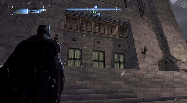 The box with the collectible is attached to the wall next to a small external balcony - The best hidden datapacks - Extortion File 11 (Gotham Pioneers Bridge) - Enigma Datapacks - Batman: Arkham Origins - Game Guide and Walkthrough