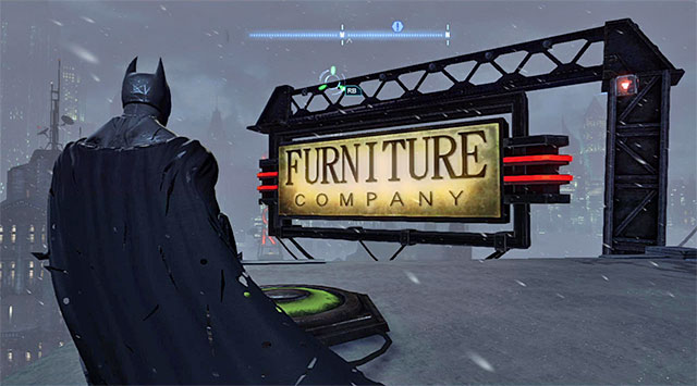 Locate the objects shown in the screenshot, i - The best hidden datapacks - Extortion File 17 (Diamond District) - Enigma Datapacks - Batman: Arkham Origins - Game Guide and Walkthrough