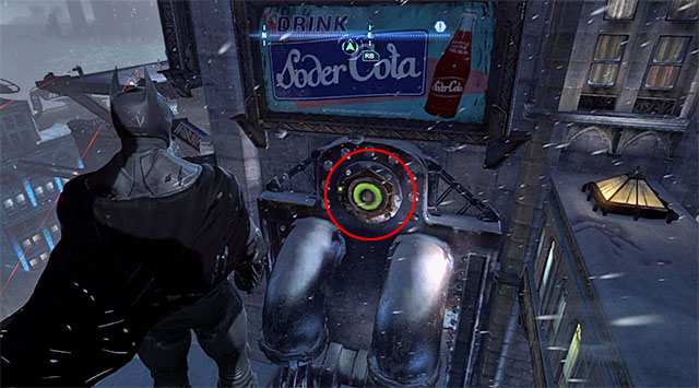 Start by standing on the rooftop, right above the collectible (watch out for the sniper who may occupy it) - The best hidden datapacks - Extortion File 17 (Diamond District) - Enigma Datapacks - Batman: Arkham Origins - Game Guide and Walkthrough