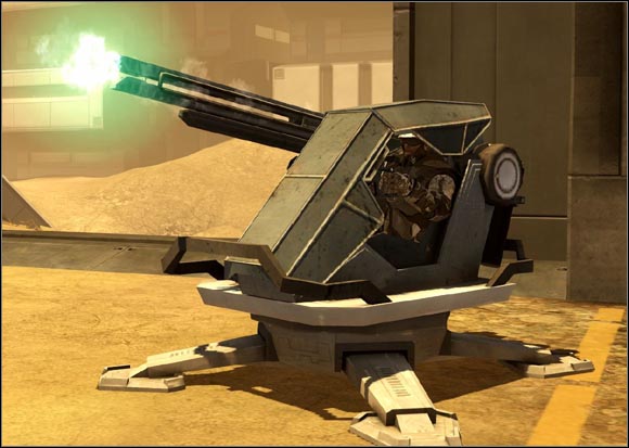 Rosch Mk-S8 is a stationary anti-armor weapon; it can be occupied by only one soldier at a time - Rosch Mk-S8 - Stationary weapons - Battlefield 2142 - Game Guide and Walkthrough