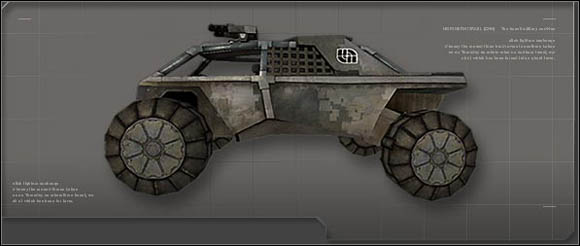UAZ-8 Ocelot (PAC) - Recon vehicles - Vehicles - Battlefield 2142 - Game Guide and Walkthrough
