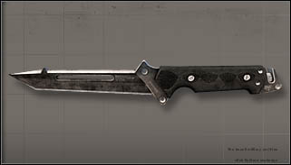 BJ-2 Combat Knife (both sides) - Support - Kits - Battlefield 2142 - Game Guide and Walkthrough