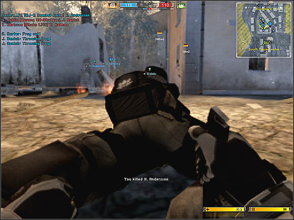 Rule number 2 - use your pistol as a last resort - Guns'n'knives - Tactics - Battlefield 2142 - Game Guide and Walkthrough