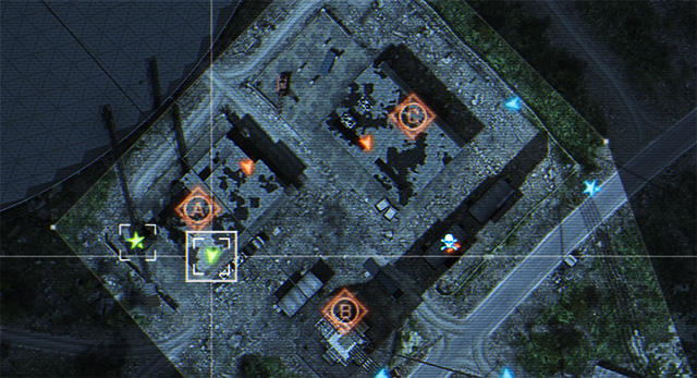 The layout of flags in Domination. - Domination - Game modes - Battlefield 4 - Game Guide and Walkthrough