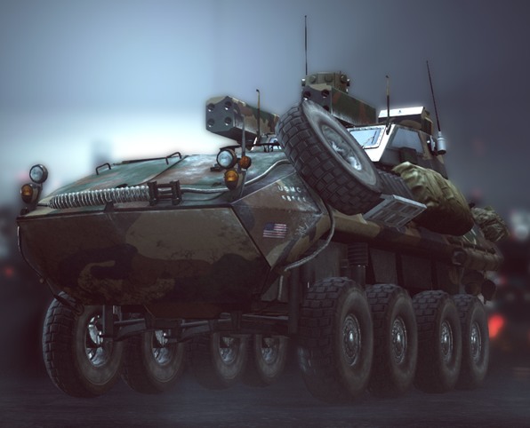 LAV-AD - Anti-air vehicle - Vehicles - Battlefield 4 - Game Guide and Walkthrough