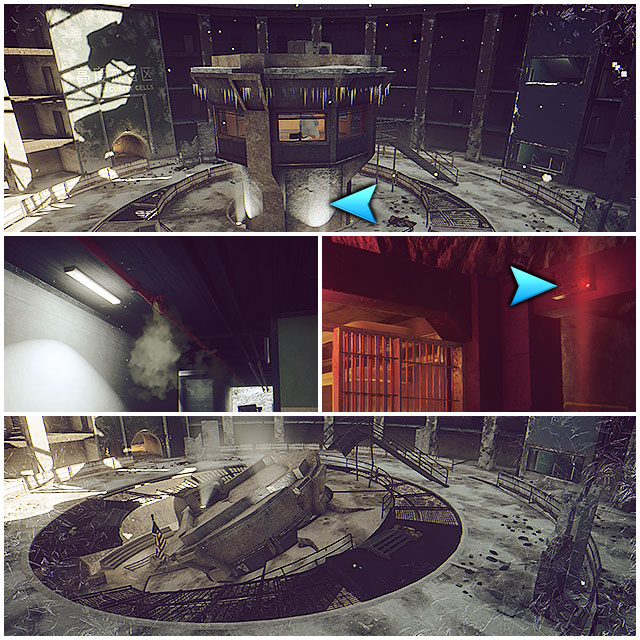 In the prison, you have three types of Levolution - Operation Locker - Maps - Battlefield 4 - Game Guide and Walkthrough