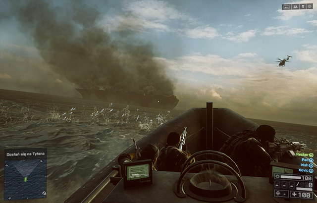 Something must be burning... - Mission 3 - South China Sea - Walkthrough - Battlefield 4 - Game Guide and Walkthrough