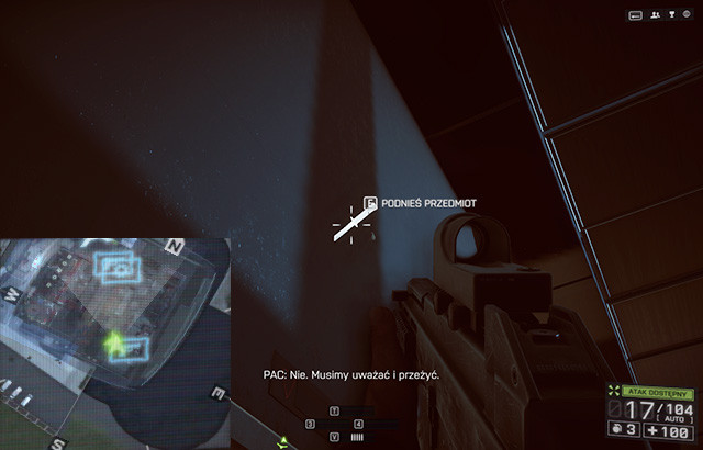 The second dog tag is to be found right after you enter the first elevator, above its door - 2 - Shanghai (dog tags) - Hidden dog tags and weapons - Battlefield 4 - Game Guide and Walkthrough