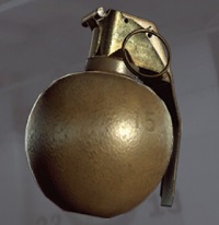 A standard frag grenade with time fuze which you are given at the beginning of the game - Grenades - Battlefield Hardline - Game Guide and Walkthrough