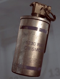 Grenade with time fuse that emits a cloud of tear gas - Grenades - Battlefield Hardline - Game Guide and Walkthrough