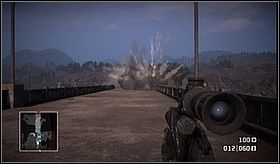 Fortunately, the footbridges at the sides are still intact - Par for the Course II - Campaign - Battlefield: Bad Company - Game Guide and Walkthrough
