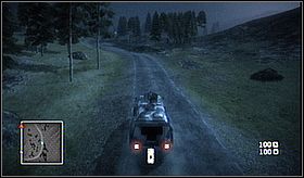 However, if You lose the vehicle, You can search the camp in the southern part of the map - Crash and Grab I - Campaign - Battlefield: Bad Company - Game Guide and Walkthrough