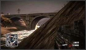 When You blow up both bridges, proceed to the next part of the town - Ghost Town II - Campaign - Battlefield: Bad Company - Game Guide and Walkthrough