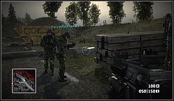 XM8C is located in the Crossing Over mission, in vicinity of the hill, on which the first antenna is located - Collectables - Battlefield: Bad Company - Game Guide and Walkthrough