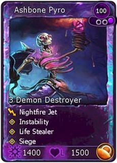 Type: Creature - Cards list - Shadow - part 4 - Cards list - BattleForge - Game Guide and Walkthrough