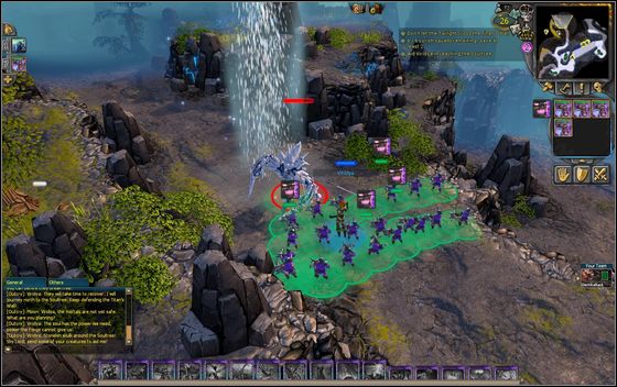 When youre getting near to the target, Titan's Wall gets attacked by the enemy forces - Example scenarios - The Soultree - part 2 - Example scenarios - BattleForge - Game Guide and Walkthrough