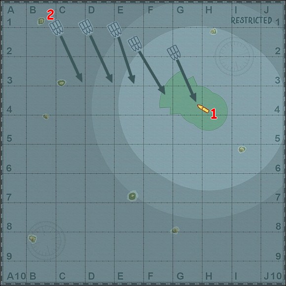 This is a pretty difficult scenario in which your small forces (a cruiser and two destroyers) are again attacked by a few enemy flotillas approaching one after one from the north - Battle of the Java Sea - Ship Challenges - Battlestations: Midway - Game Guide and Walkthrough