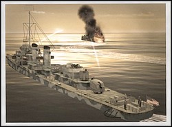 Units at your disposal: 3 American destroyers - Hunt for the Cruiser - Ship Challenges - Battlestations: Midway - Game Guide and Walkthrough