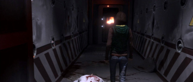 The door at the end of the corridor is blocked - Condenser - Walkthrough - Beyond: Two Souls - Game Guide and Walkthrough