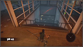 The fifth bonus item can be found to the left of the final staircase - Act 1 - Chapter 1 - Ascension City Downtown I - Act 1 - Chapter 1 - Bionic Commando - Game Guide and Walkthrough