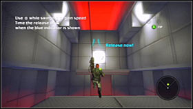 You'll now have to make a series of jumps and your objective will be to reach a small platform using two horizontal poles - Act 1 - Chapter 1 - Tutorial - Act 1 - Chapter 1 - Bionic Commando - Game Guide and Walkthrough