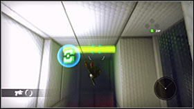 Go back to the area with the relay station and this time follow the instructions of this lesson - Act 1 - Chapter 1 - Tutorial - Act 1 - Chapter 1 - Bionic Commando - Game Guide and Walkthrough