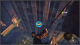 There aren't any enemy units in this area, so you can proceed to the designated area of the map right away - Act 1 - Chapter 1 - Ascension City Downtown I Continued - Act 1 - Chapter 1 - Bionic Commando - Game Guide and Walkthrough