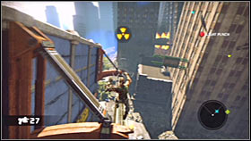 Inspect the area to the left of the relay station and you should be able to locate the fifth bonus item - Act 1 - Chapter 1 - Ascension City Downtown IV - Act 1 - Chapter 1 - Bionic Commando - Game Guide and Walkthrough