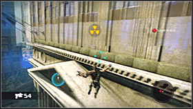 Once the object you were looking for is in your inventory head down and start attacking the second mech - Act 1 - Chapter 2 - Ascension City Downtown V - Act 1 - Chapter 2 - Bionic Commando - Game Guide and Walkthrough