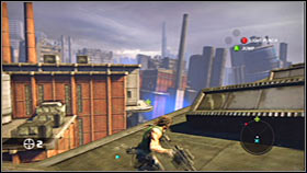 You can now decide that you want to keep using the sniper rifle or you can return to the pod to take HIKER again - Act 1 - Chapter 2 - Trent Industrial District I - Act 1 - Chapter 2 - Bionic Commando - Game Guide and Walkthrough