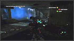 Get closer to the exit and you should notice that a new flying machine has arrived in the area - Act 1 - Chapter 2 - Trent Industrial District IV - Act 1 - Chapter 2 - Bionic Commando - Game Guide and Walkthrough