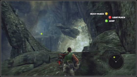 Keep heading towards the area filled with a lot of waterfalls - Act 1 - Chapter 3 - Fissure I - Act 1 - Chapter 3 - Bionic Commando - Game Guide and Walkthrough