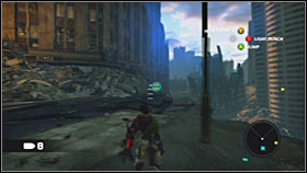 Go back to the junction and this time choose a passageway located to your right to find the fifth bonus item - Act 1 - Chapter 3 - FSA Avenue - Act 1 - Chapter 3 - Bionic Commando - Game Guide and Walkthrough
