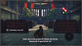 I would recommend that you keep attacking enemy troops mostly from the upper balconies - Act 2 - Chapter 2 - Federal Archives - Act 2 - Chapter 2 - Bionic Commando - Game Guide and Walkthrough