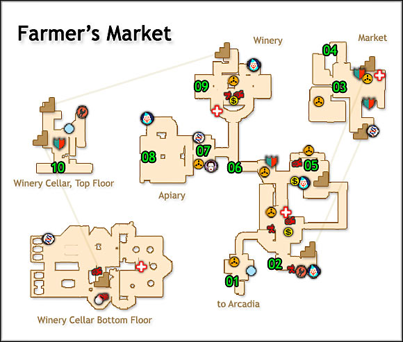 LEVEL SUMMARY - Farmers Market - Walkthrough - Bioshock - Game Guide and Walkthrough