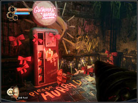 04 - Notice the code on the door - 1540 and use it on the mechanics on the door to the right - Walkthrough - Adonis Luxury Resort - Walkthrough - Bioshock 2 - Game Guide and Walkthrough