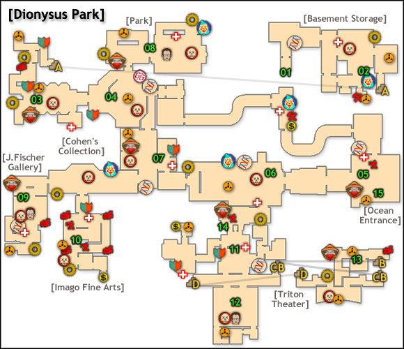 LEVEL DETAILS - Walkthrough - Dionysus Park - Walkthrough - Bioshock 2 - Game Guide and Walkthrough